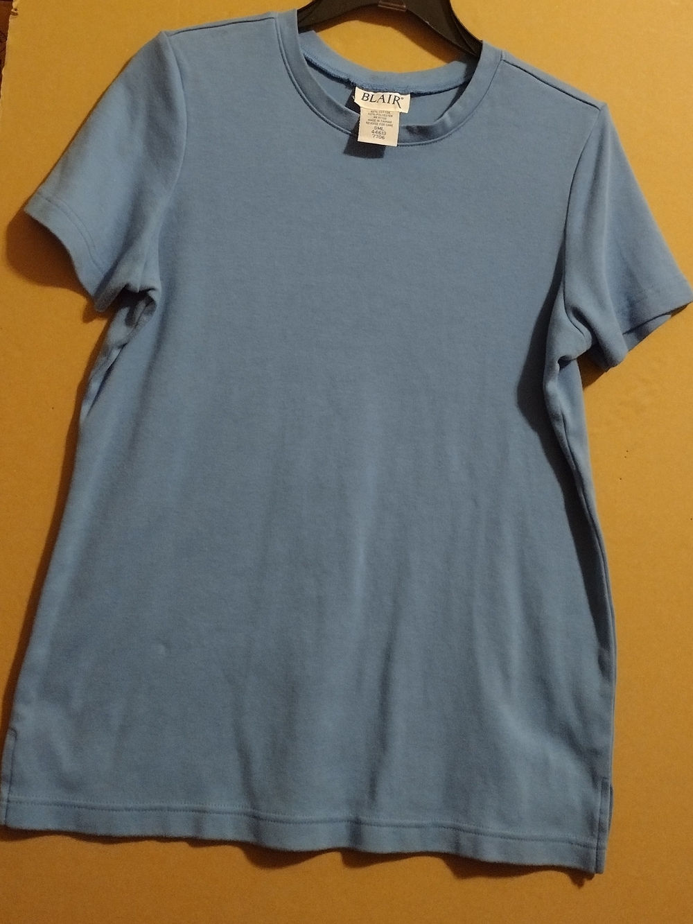 Blair Classic Sky Blue Crew Neck Short Sleeve Tee